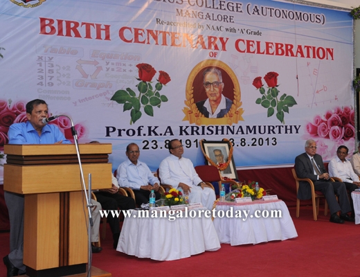 Birth centenary